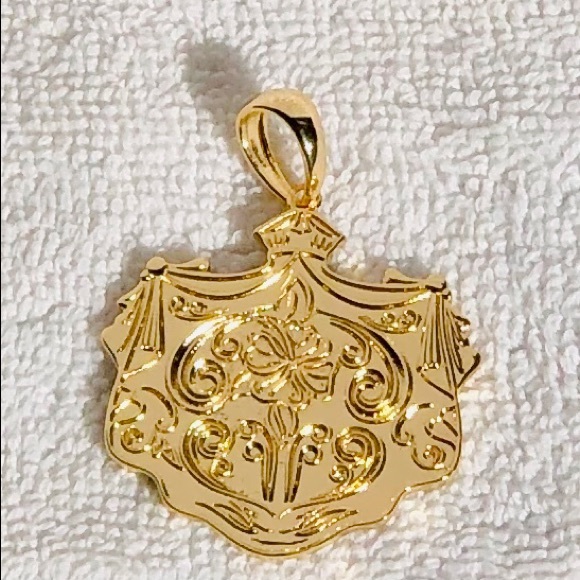 14k GOLD Hawaiian Coat of Arms 5mm x 20in Necklace - Picture 4 of 8